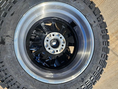 20x10 20" FUEL BURN FC403 Ford Expedition F-150 6x135 wheels rims tires 35" NEW!