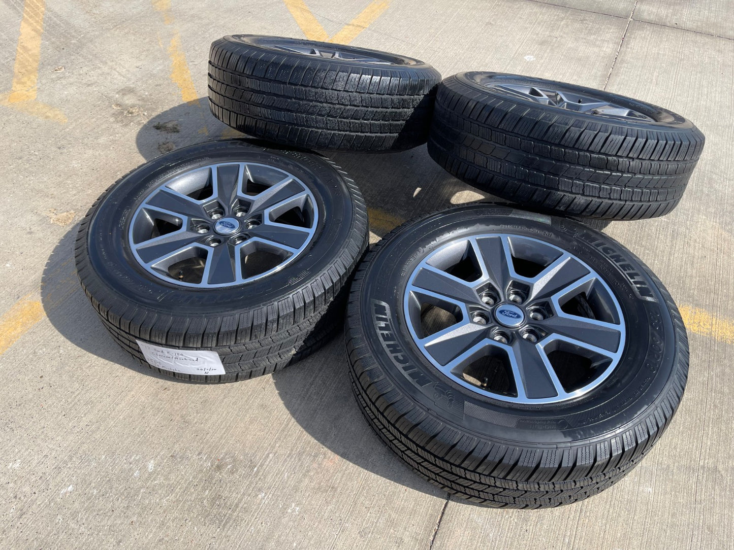 18" Ford F-150 Expedition OEM rims wheels 3997 3999 tires SET DISCOUNTED