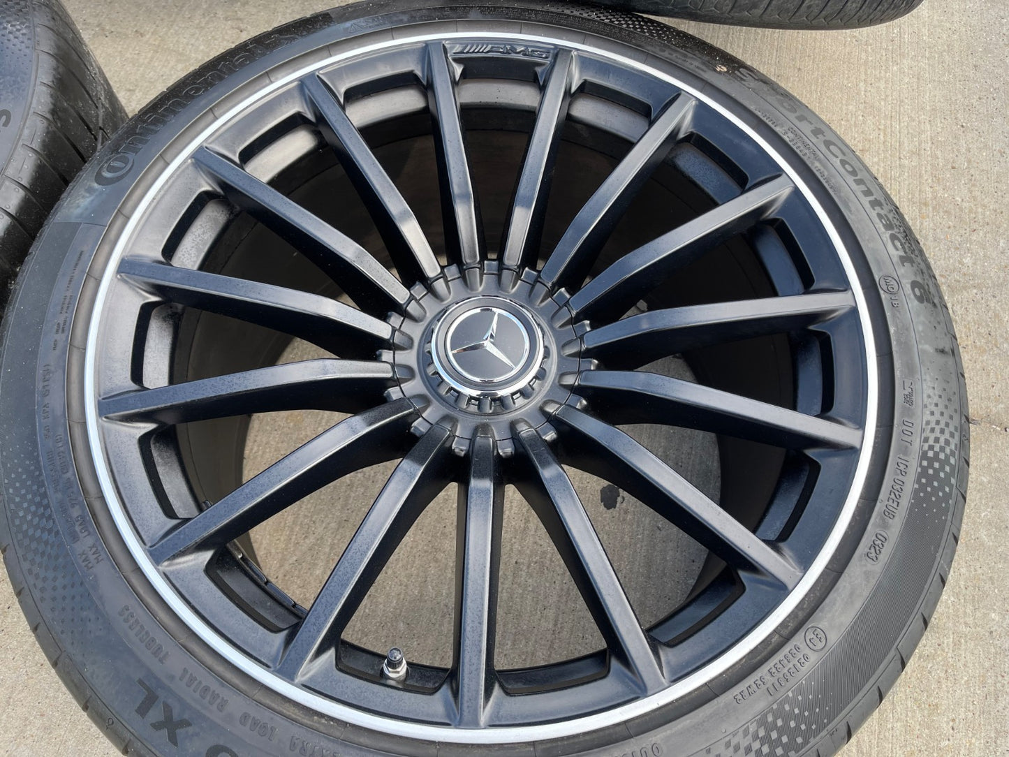 20" Mercedes AMG GT GT43 GT53 OEM 85786 85788 wheels rims tires CONTINENTAL