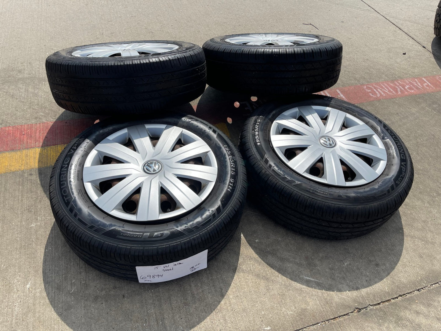 16" VW Jetta Passat OEM wheels rims 69894 Beetle DISCOUNTED