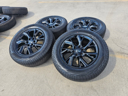 20" Infiniti QX56 QX80 OEM wheels rims tires 73727 Nissan Titan Armada NEW