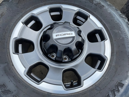 18" Ford F-250 F-350 OEM TREMOR rims wheels 10482 tires DURATRAC R/T 35"