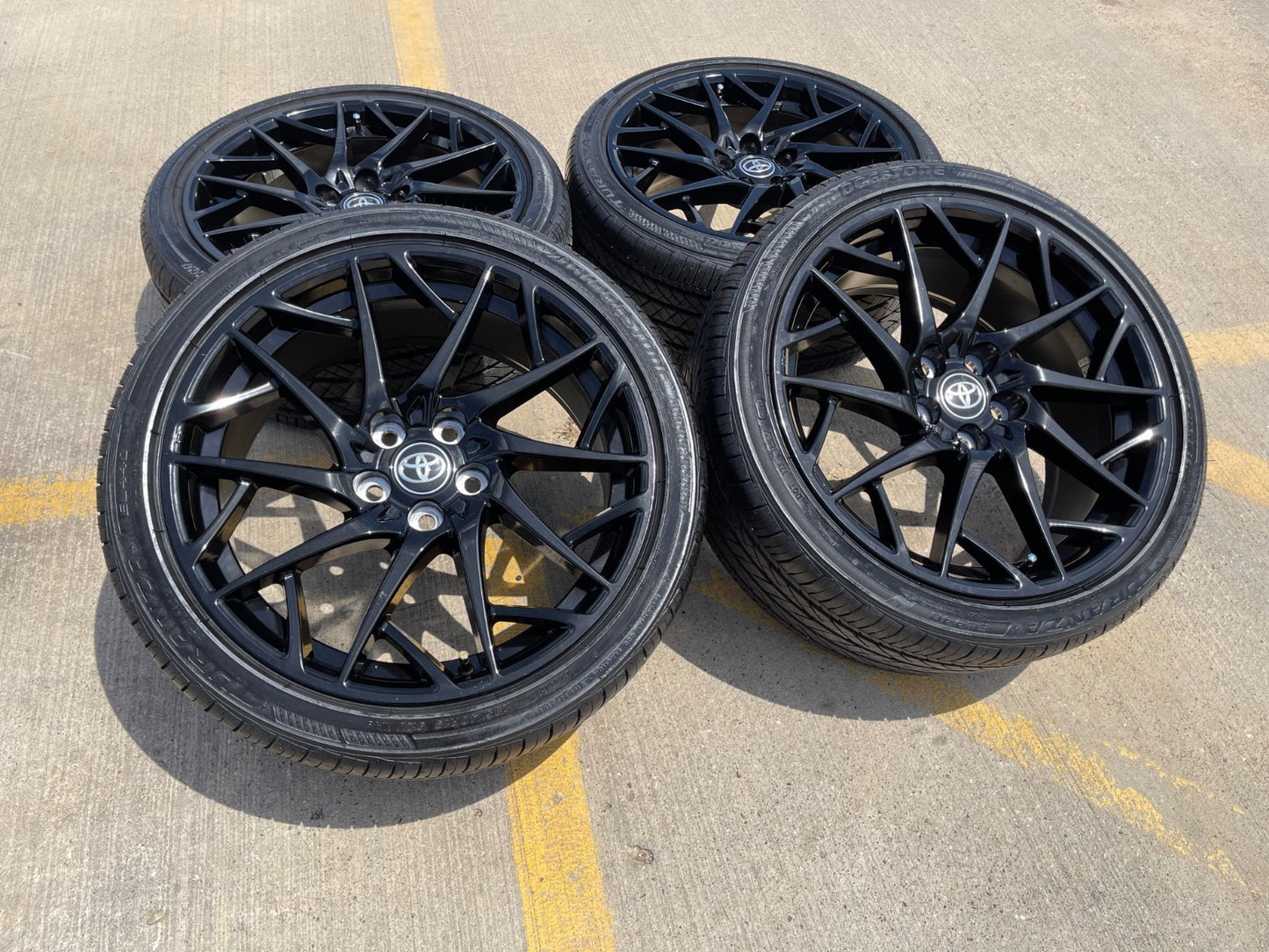 19" Toyota Camry XSE OEM 75288 wheels rims Avalon Lexus SET BRIDGESTONE NEW
