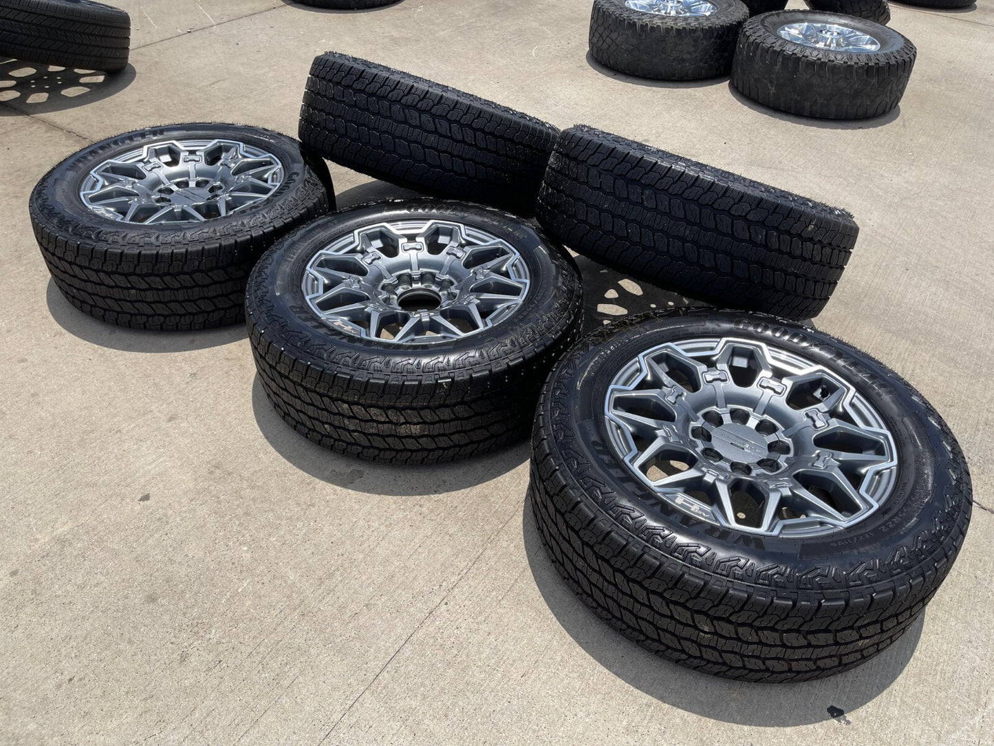 22" Hummer EV HEV 2500 OEM 8x165 14094 wheels rims 2022 2023 2024 2025 2026 NEW