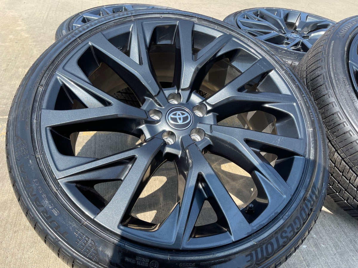 21" Toyota Crown OEM wheels rims Signia Camry Avalon Lexus BRIDGESTONE SET