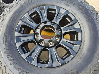 18" Ford F-250 F-350 OEM TREMOR black rims wheels 10097 tires BFG 34"