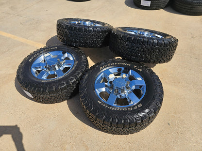 18" GMC Sierra AT4X Chevy Silverado 2500 3500 OEM wheels rims SET RIM# 5702 BFG