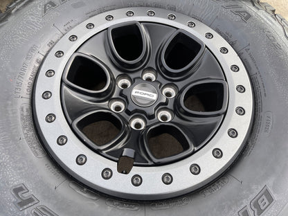 17" Ford F-150 Raptor OEM BEADLOCK rims wheels 10459 95210 BFG KO2 35" tires NEW