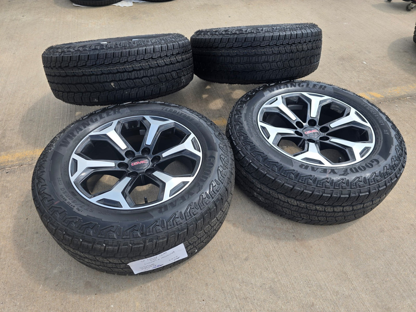 20" GMC Sierra AT4X Canyon Chevy Silverado OEM wheels rims 2025 2026 2027 NEW