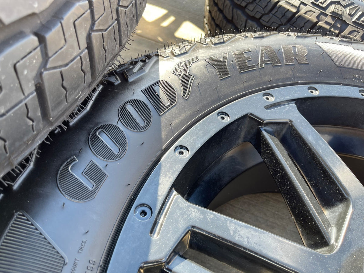 20" Toyota Tundra PLATINUM OEM 75159 SET wheels rims 5x150 tires GOODYEAR AT SET