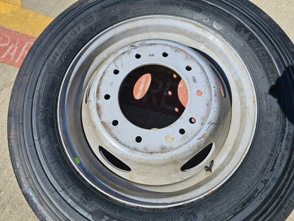 19.5" Ford F-450 Dually F-550 rim RAM 4500 OEM 10x225 spare MICHELIN NEW