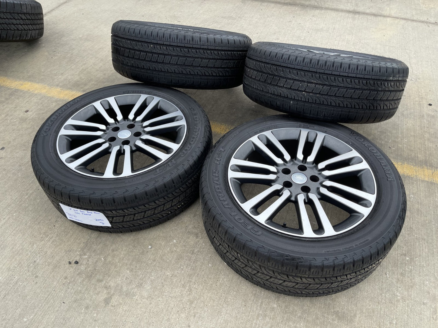 21" Range Rover Autobiography OEM 72370 wheels rims Land 2023 2024 2025 2026 SET