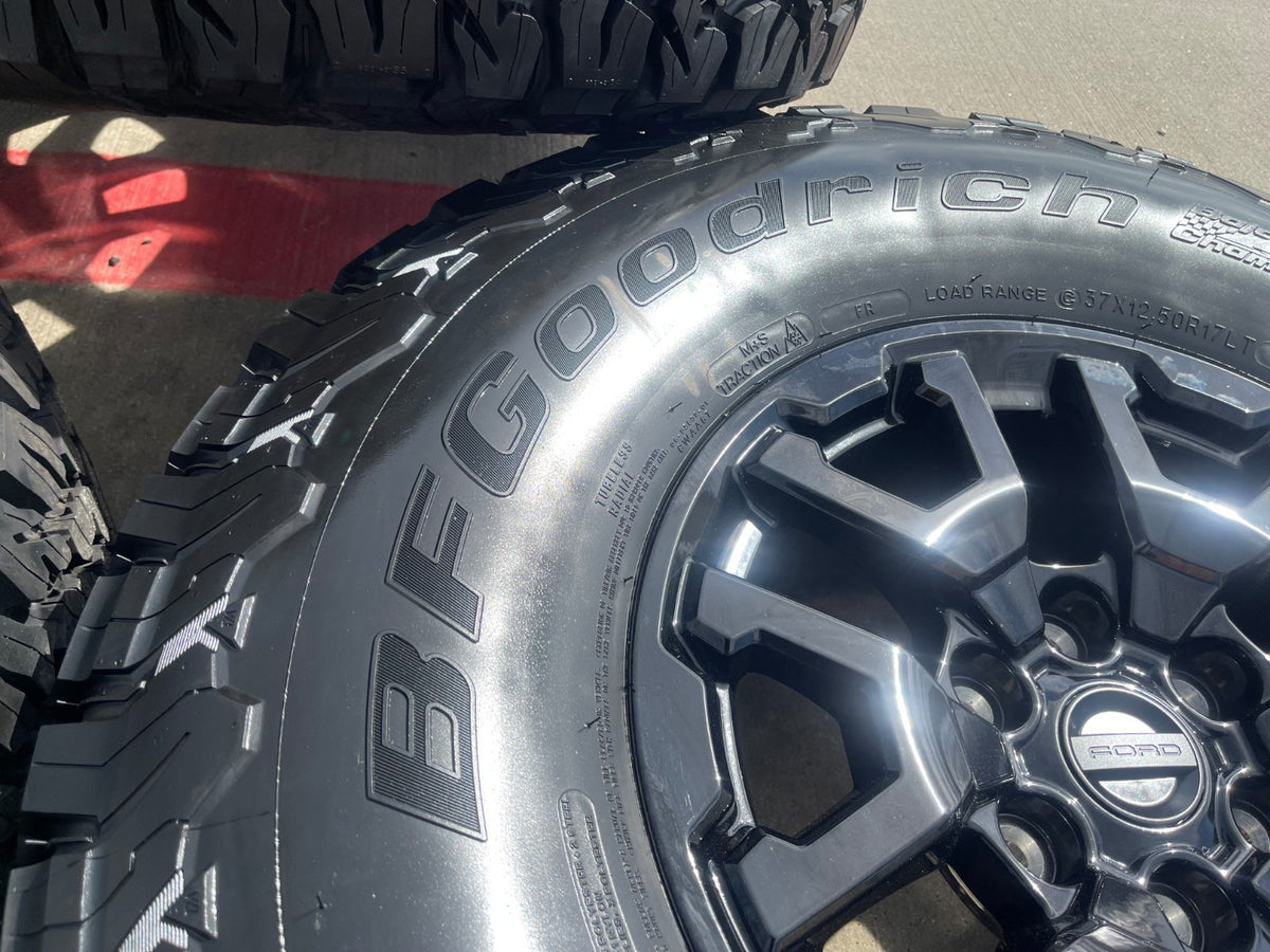 17" Ford F-150 Raptor Bronco OEM 10461 rims wheels SET 2026 2027 BFG KO2 SET NEW