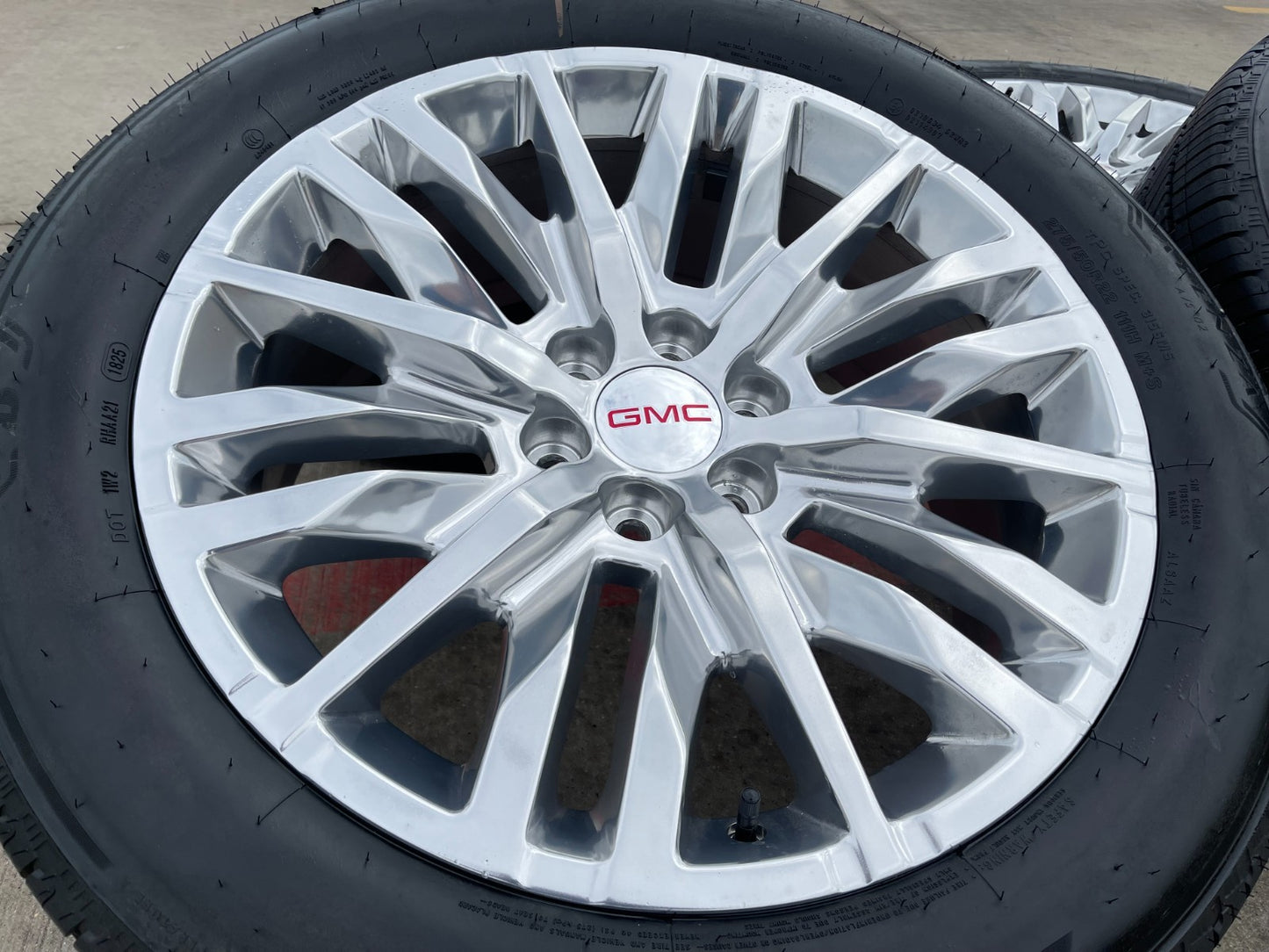 22" GMC Sierra Yukon DENALI Silverado OEM 5921 wheels rims 2021 2022 2023 NEW