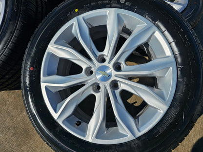 17" Chevy Malibu OEM wheels rims 5894 tires Impala GMC Terrain Equinox 5x120