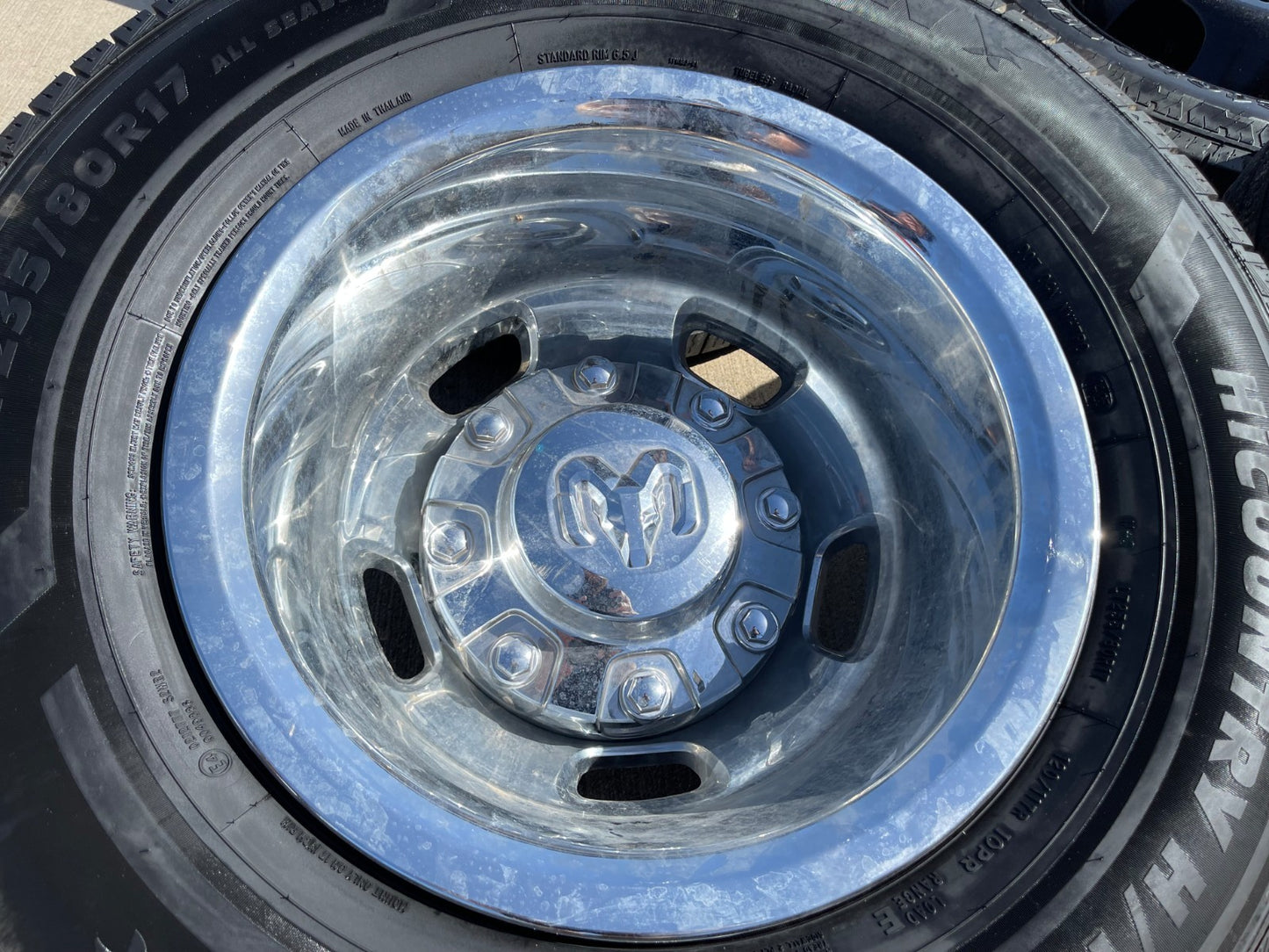 17" Dodge Ram 3500 Dually Laramie 8x200 wheels rims 2703 2704 OEM DISCOUNTED
