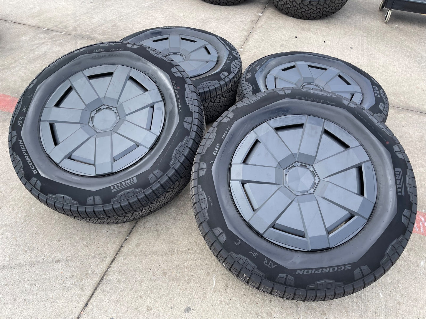(1) 20" Tesla Cyber Truck OEM 94166 wheel rim 2024 2025 2026 2027 Cybertruck NEW