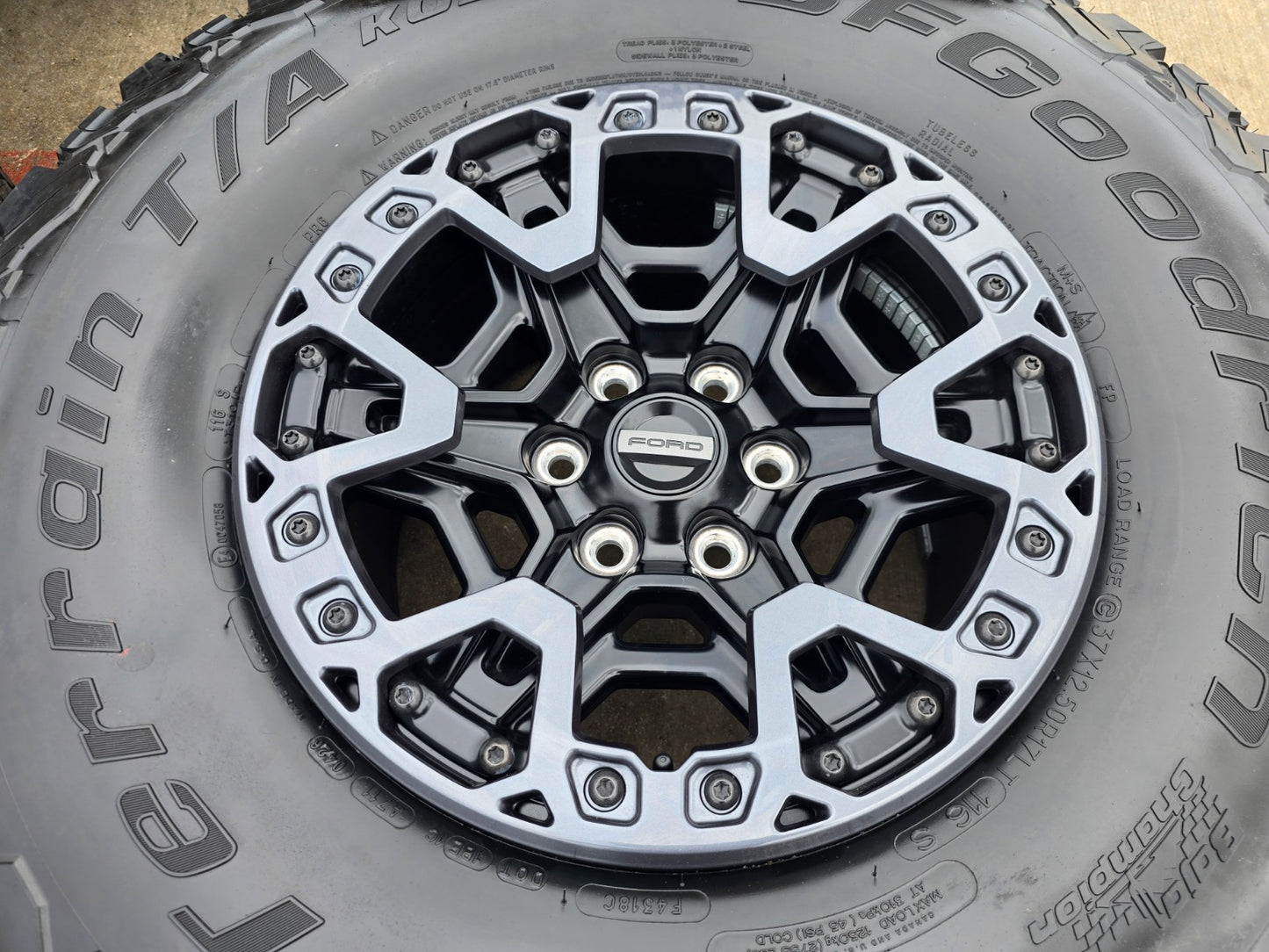 NEW 17" Ford F-150 Raptor R OEM BEADLOCK rims wheels SET 2004-2027
