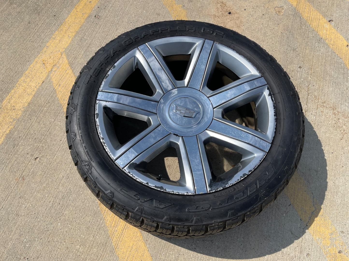 22" Cadillac Escalade OEM 4739 wheel rim 2016 2017 2018 2019 2020 SPARE