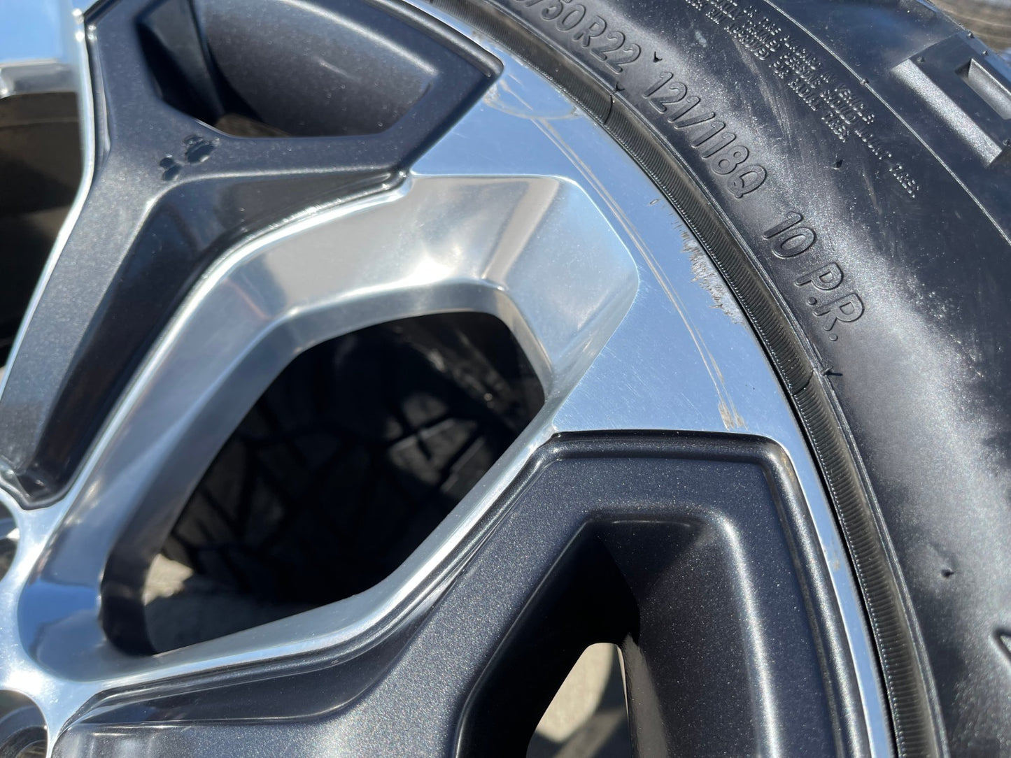 22" Dodge Ram 1500 OEM LIMITED Laramie wheels rims 2685 NITTO RIDGE GRAPPLER