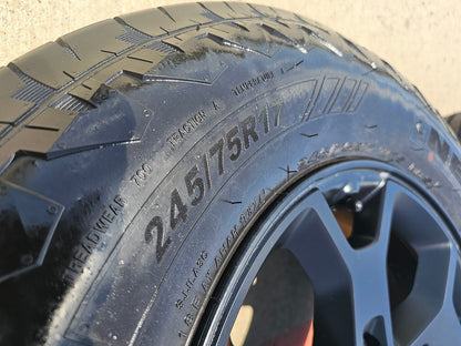 (1) 17" Jeep Wrangler Rubicon OEM 9218 wheel rim Gladiator tire NEXEN HTX2 NEW