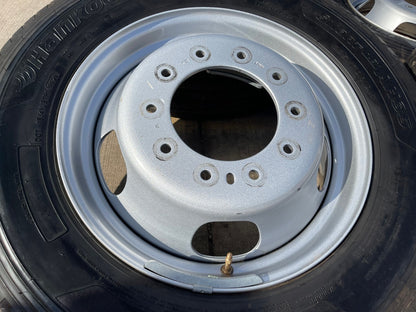 19.5" RAM 4500 5500 Ford F-450 Dually F-550 rims wheels OEM 10x225 HANKOOK NEW
