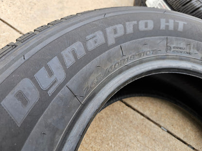 (1) 265/60/18 Hankook Dynapro H/T tire 265/60r18 BRAND NEW!