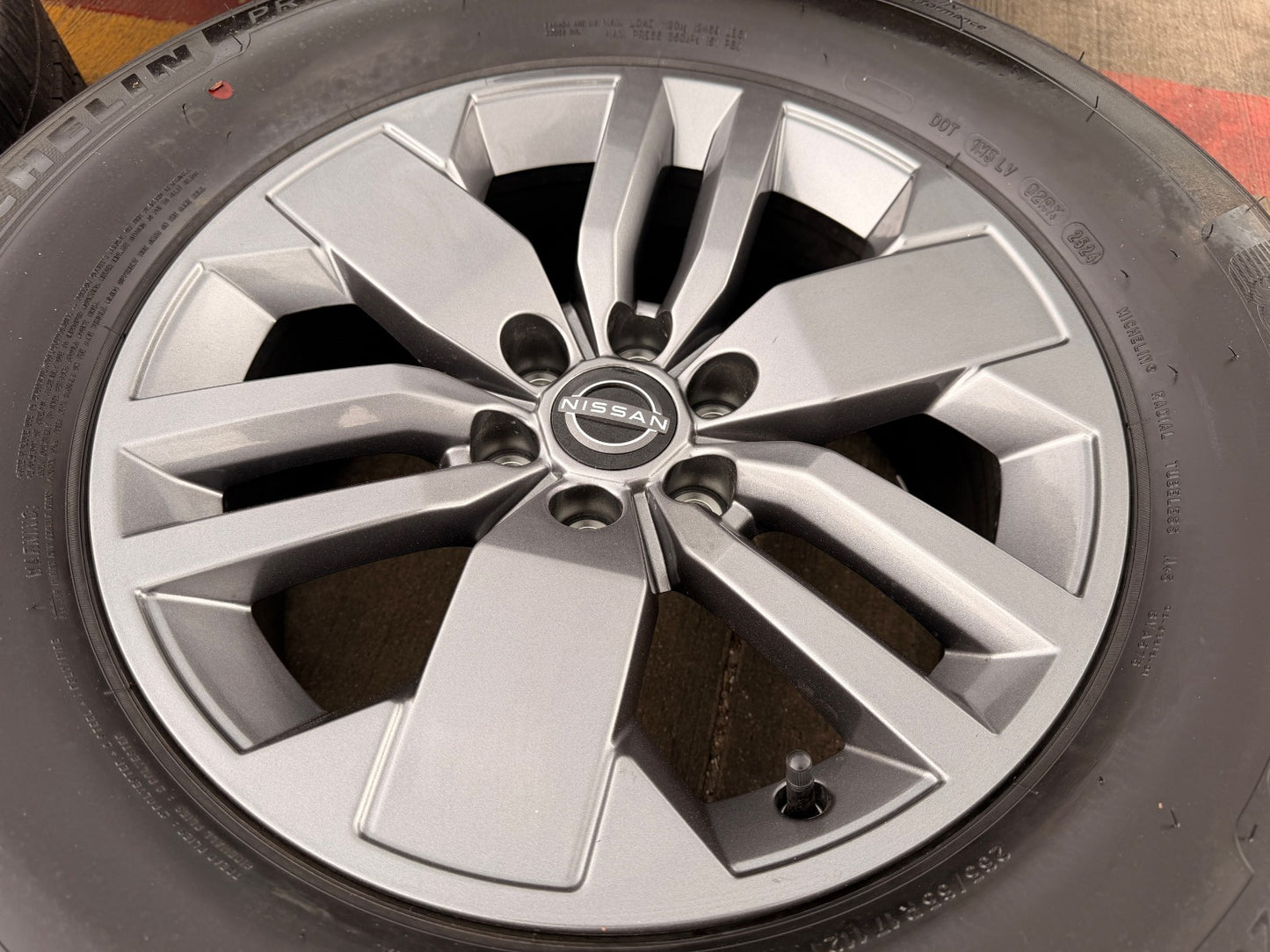 17" Nissan Frontier OEM PRO-4X wheels rims MICHELIN NEW SET 2024 2025 2026 2027