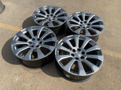 22" Chevy Silverado High Country OEM 5922 wheels rims Tahoe SET 2025 2026 2027