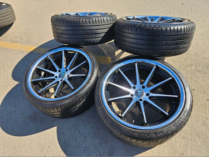 20" Rohana RC10 wheels rims Mustang Accord Camry Q50 Q60 Q70 5x114.3 5x4.5