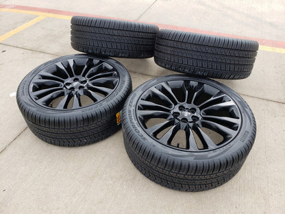 21" Lincoln Continental MKX MKC 10077 rims wheels Edge tires NEW