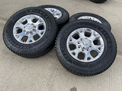 18" Ram 2500 3500 Laramie Power Wagon OEM wheels rims 2693 tires FIRESTONE A/T2