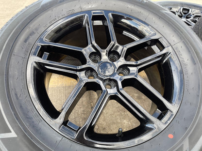 18" Ford Taurus Explorer OEM 10698 rims wheels black 2023 2024 2025 2026 HANKOOK