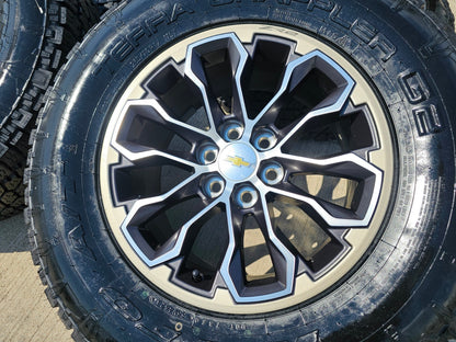 17" Chevy Colorado ZR2 OEM 5891 wheels rims tires GMC Canyon NEW NITTO