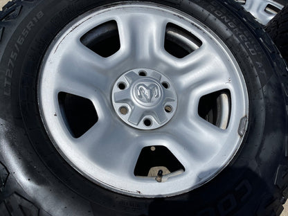 18" Ram 1500 OEM 2667 stock wheels rims tires SET COOPER A/T
