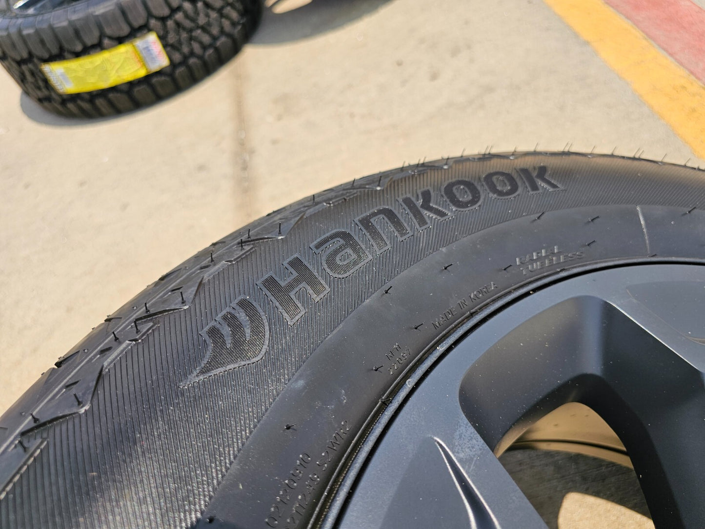 20" Dodge Ram 1500 OEM Laramie Black 2680 wheels rims tires HANKOOK A/T2 NEW