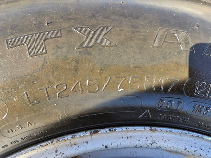(1) 17" Ford F-350 Dually OEM rim wheel RIM# 3615 99016 FITS 2005-2027