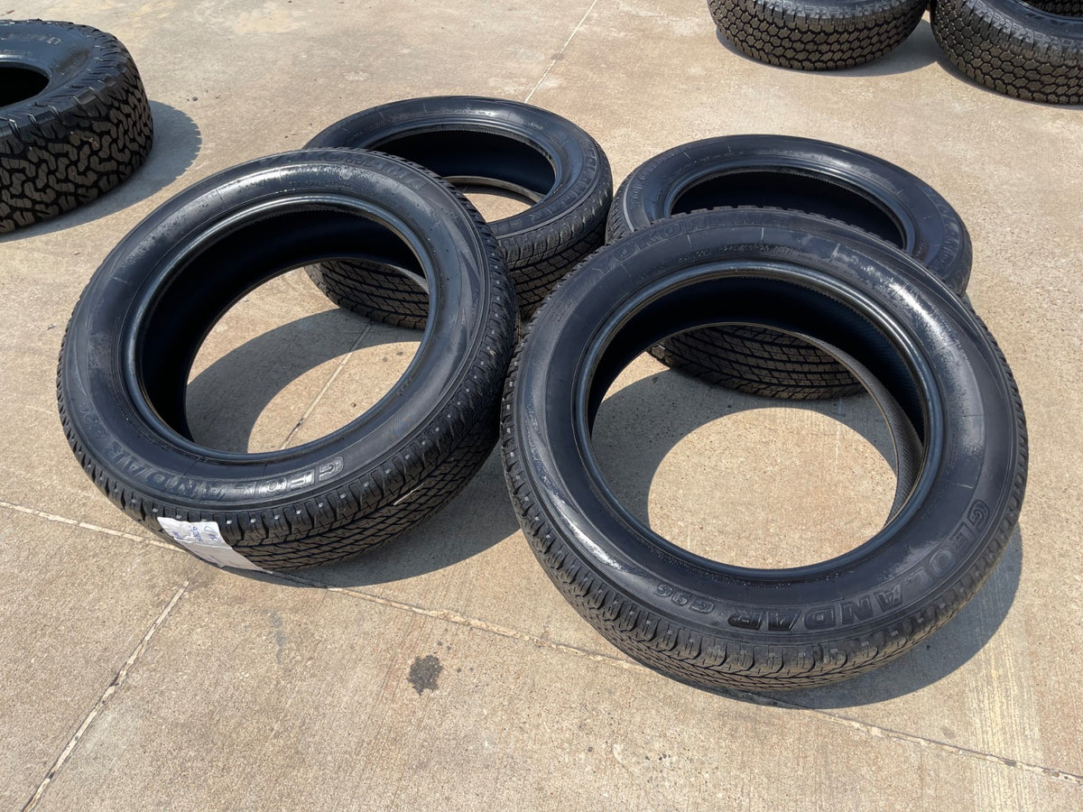 (4) 245/60/20 Yokohama Geolander G96 tires 245/60R20 Toyota 4Runner