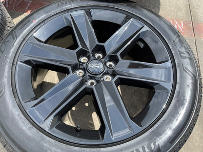 22" Ford F-150 LOBO LARIAT OEM black rims wheels tires Expedition 2026 2027 NEW