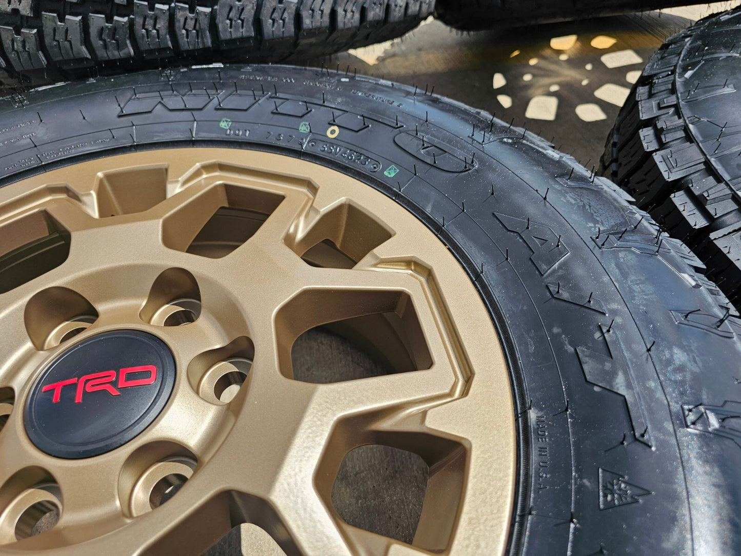 17" Toyota Tacoma 4Runner TRD BRONZE OEM 10638 42611 95893 wheels rims 2025 NEW