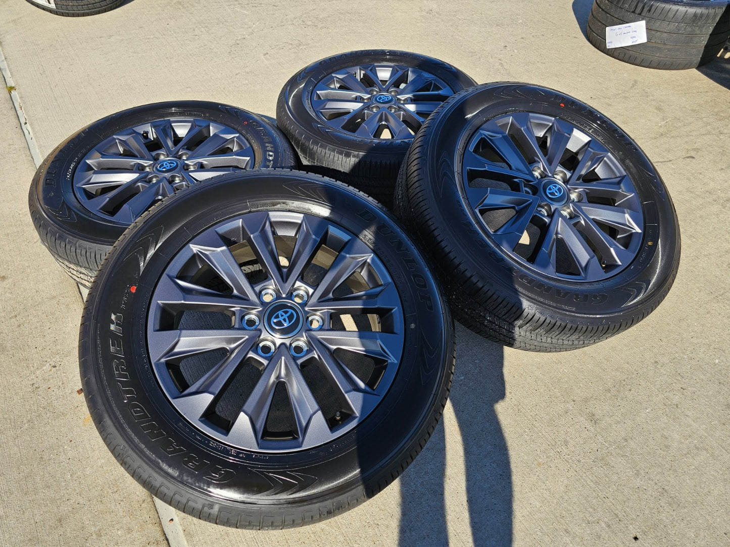 20" Toyota Land Cruiser OEM wheels rims 94057 Tundra Sequoia 2024 2025 2026 NEW