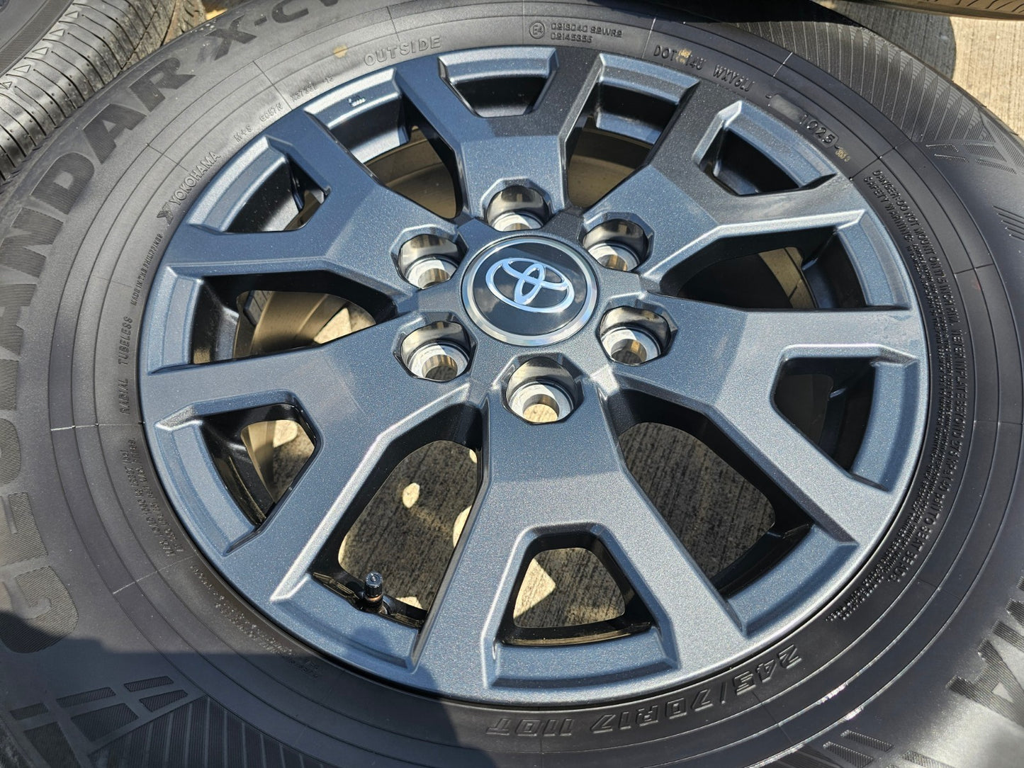 17" Toyota 4Runner Tacoma TRD OEM 94254 10637 wheels rims 2024 2025 2026 NEW