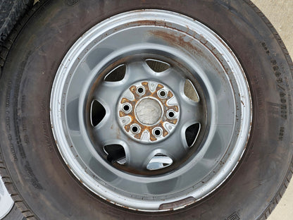 17" Chevy Tahoe PPV OEM Police Package 8111 wheels rims tires