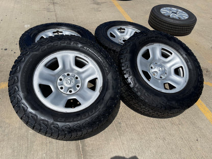 18" Ram 1500 OEM 2667 stock wheels rims tires SET COOPER A/T