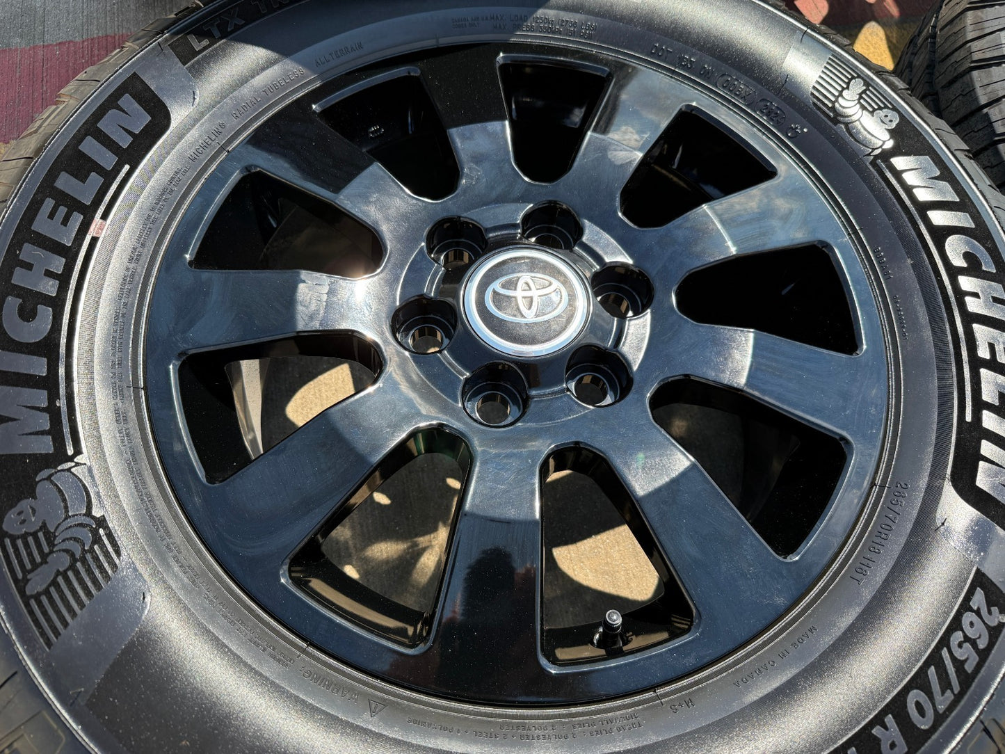 18" Toyota Land Cruiser OEM wheels rims 95952 Tundra Sequoia 2024 2025 2026 NEW