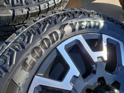 22" Chevy Silverado GMC Sierra 2500 OEM wheels rims 2023 2024 2025 NEW A/T tires