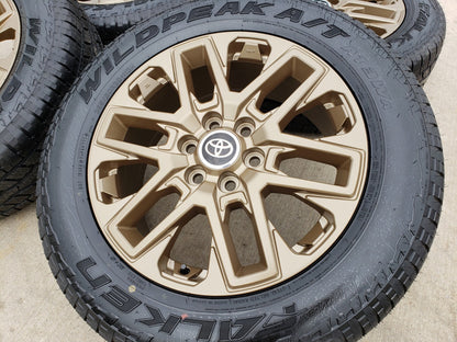 20" Toyota Tundra TRD OEM wheels rims BRONZE TSS 95295 Sequoia 2024 2025 NEW