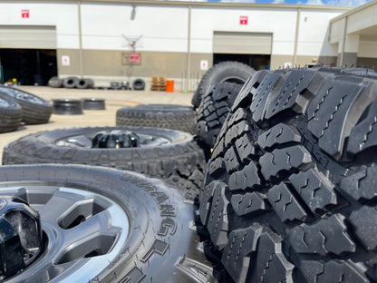 18" Ford F-250 F-350 OEM TREMOR rims wheels 10482 tires SET DURATRAC R/T 35" NEW