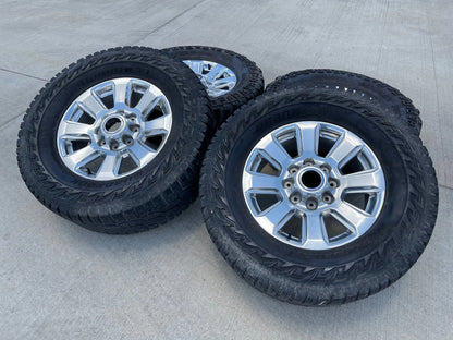 20" Ford F-250 Limited Lariat OEM 10102 rims wheels tires 37"