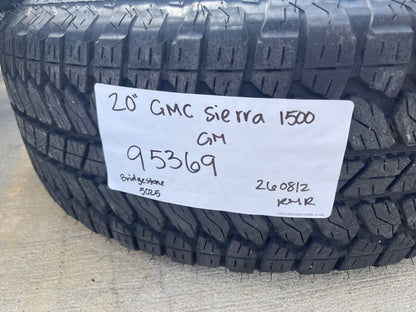 20" GMC Sierra Yukon AT4 Tahoe Silverado 95369 OEM wheels rims 2025 2026 SET